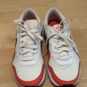 Nike Red and White Athletic Shoes